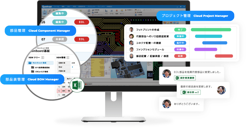 Quadcept Force 画面イメージ